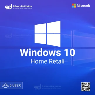 Windows 10 Home Retail 5 User